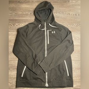 Under Armour Grey XXL cold weather hoodie. Never worn